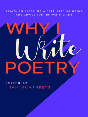 cover image of Why I Write Poetry
